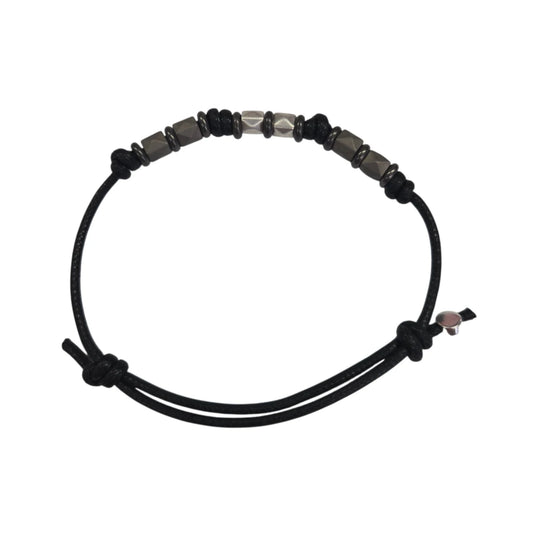 Bracciale Cordino DoDo Stud e Rondelle