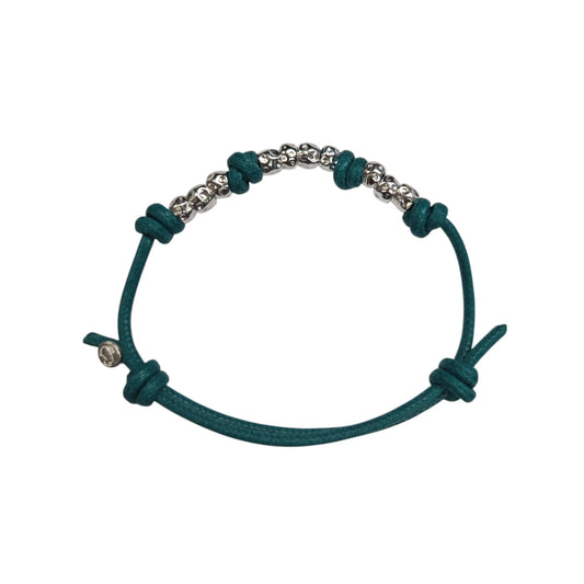 Bracciale Cordino DoDo Nero 10 Granelli