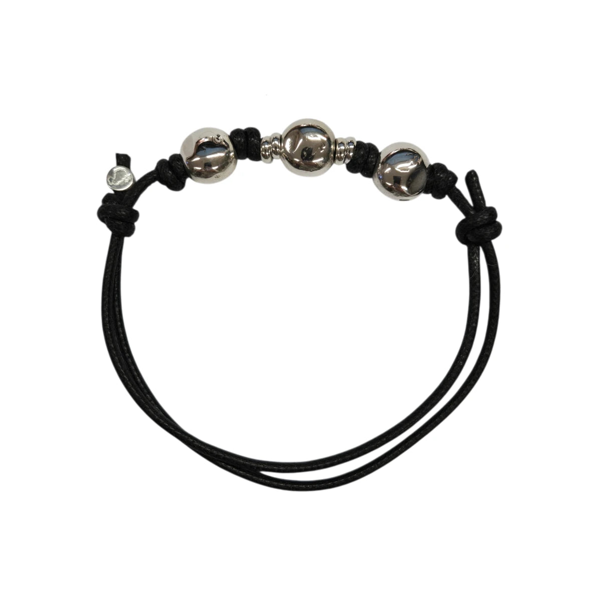 Bracciale Cordino DoDo 3 Pepite e Rondelle