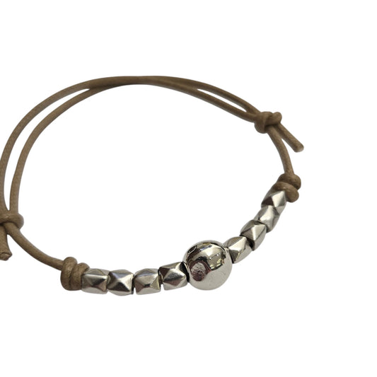Bracciale Cordino DoDo Borchie e Pepita