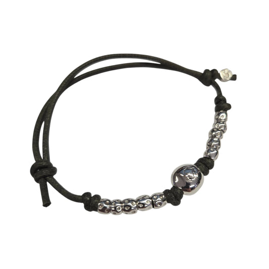 Bracciale Cordino DoDo Pepita e 10 granelli