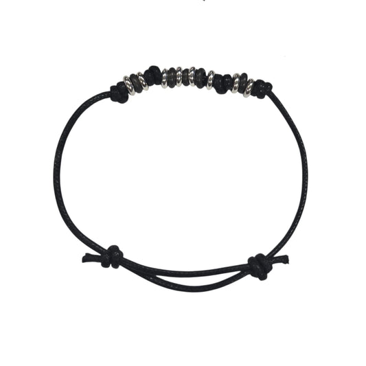 DoDo Granelli Jet Cord Bracelet