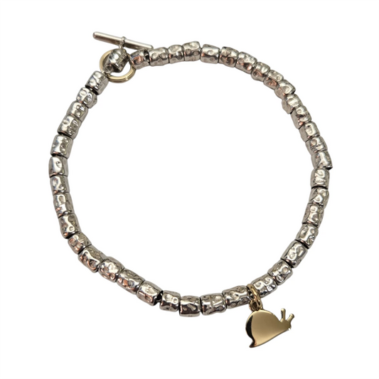 Bracciale DoDo Granelli con Charm Lumachina
