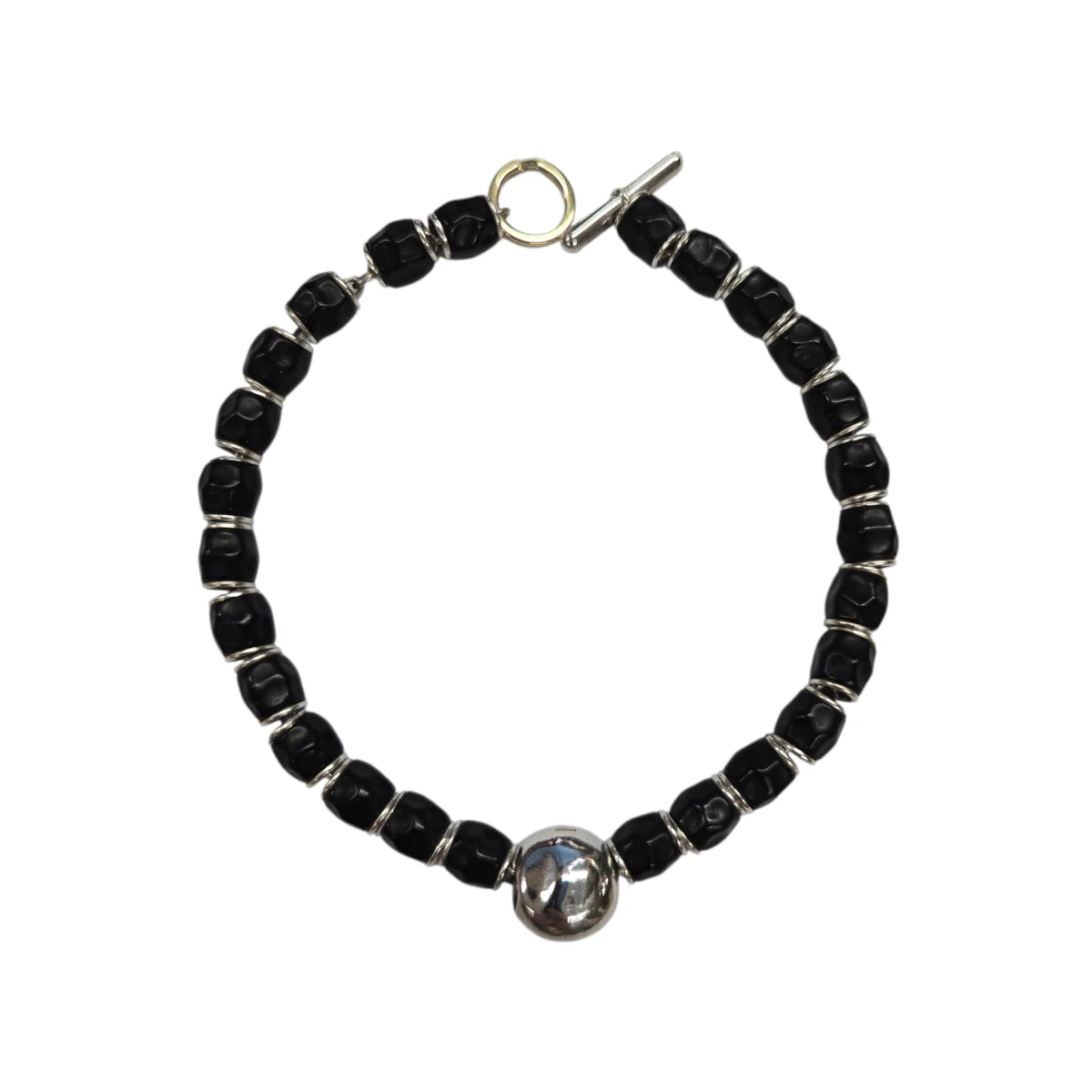 Bracciale DoDo Granelli Neri e Pepita