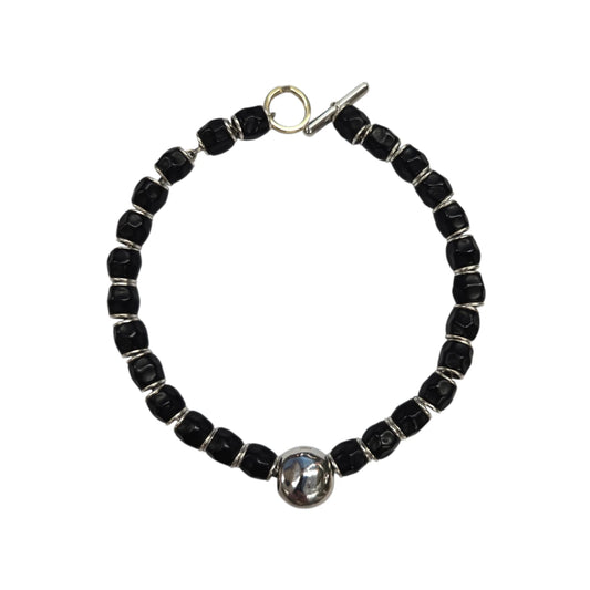 Bracciale DoDo Granelli Neri e Pepita