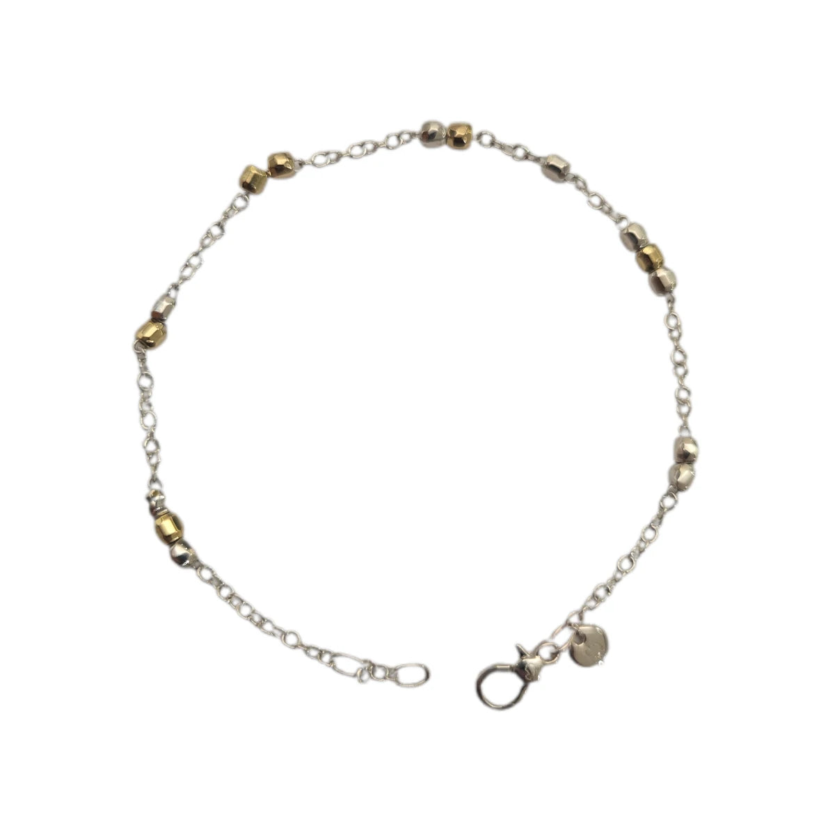 Bracciale DoDo Mini Granelli Oro Giallo e Argento