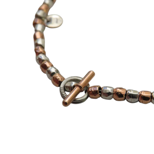 Bracciale DoDo Mini Granelli Oro Rosa e Argento