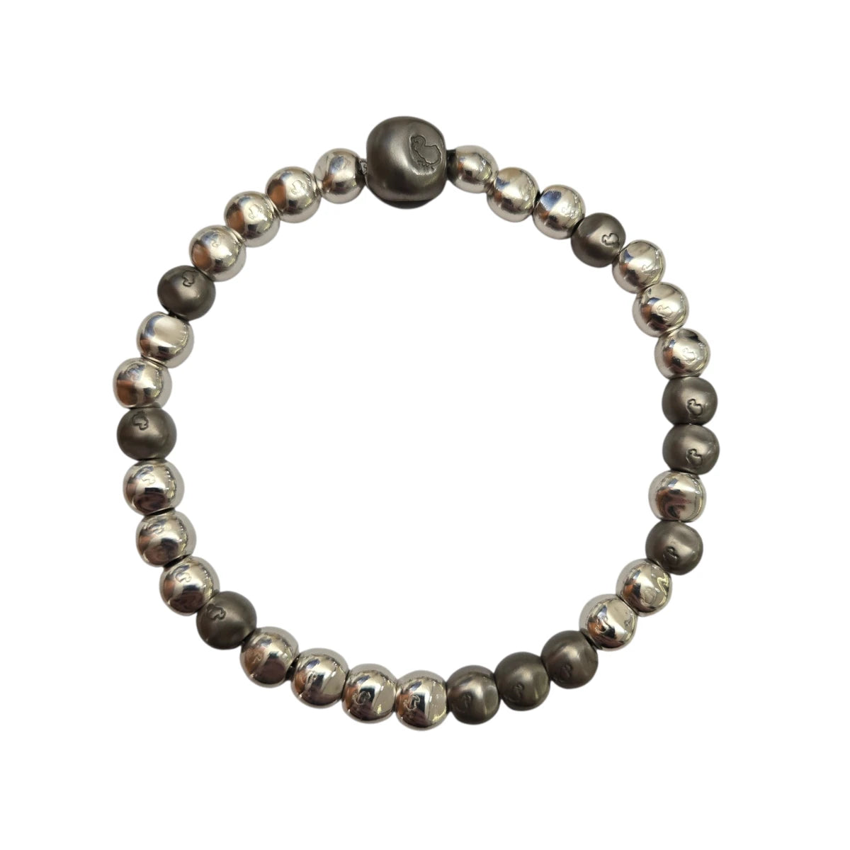 Bracciale DoDo Pepite Argento e Titanio