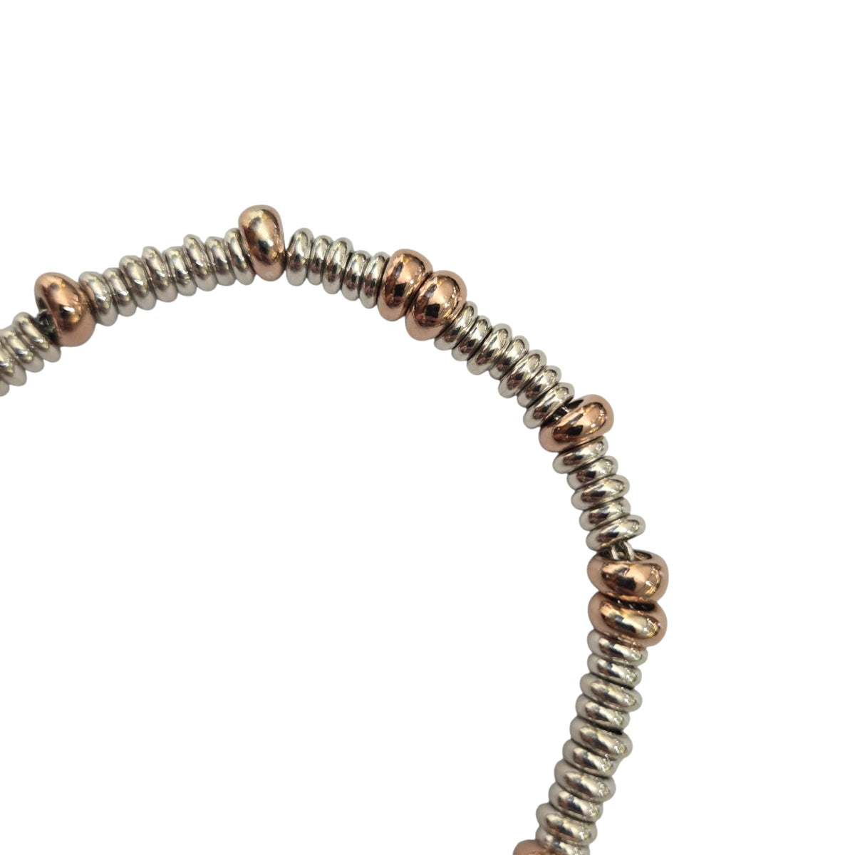 Bracciale DoDo Rondelle Argento e Rondelle Rosa Bold