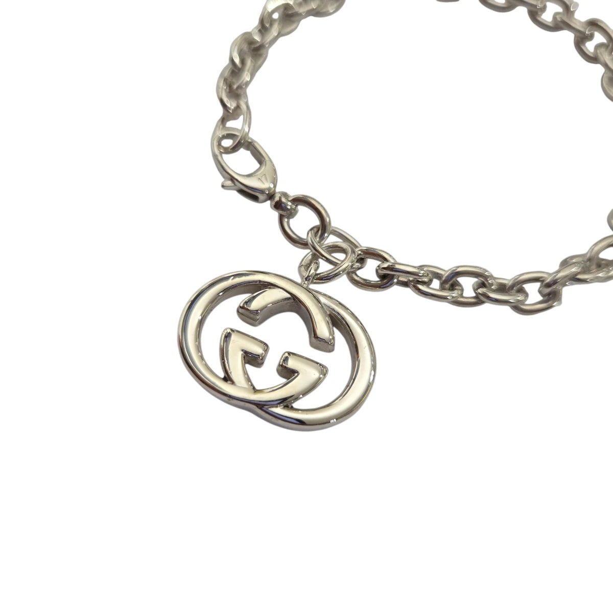 Gucci Logo Pendant Bracelet