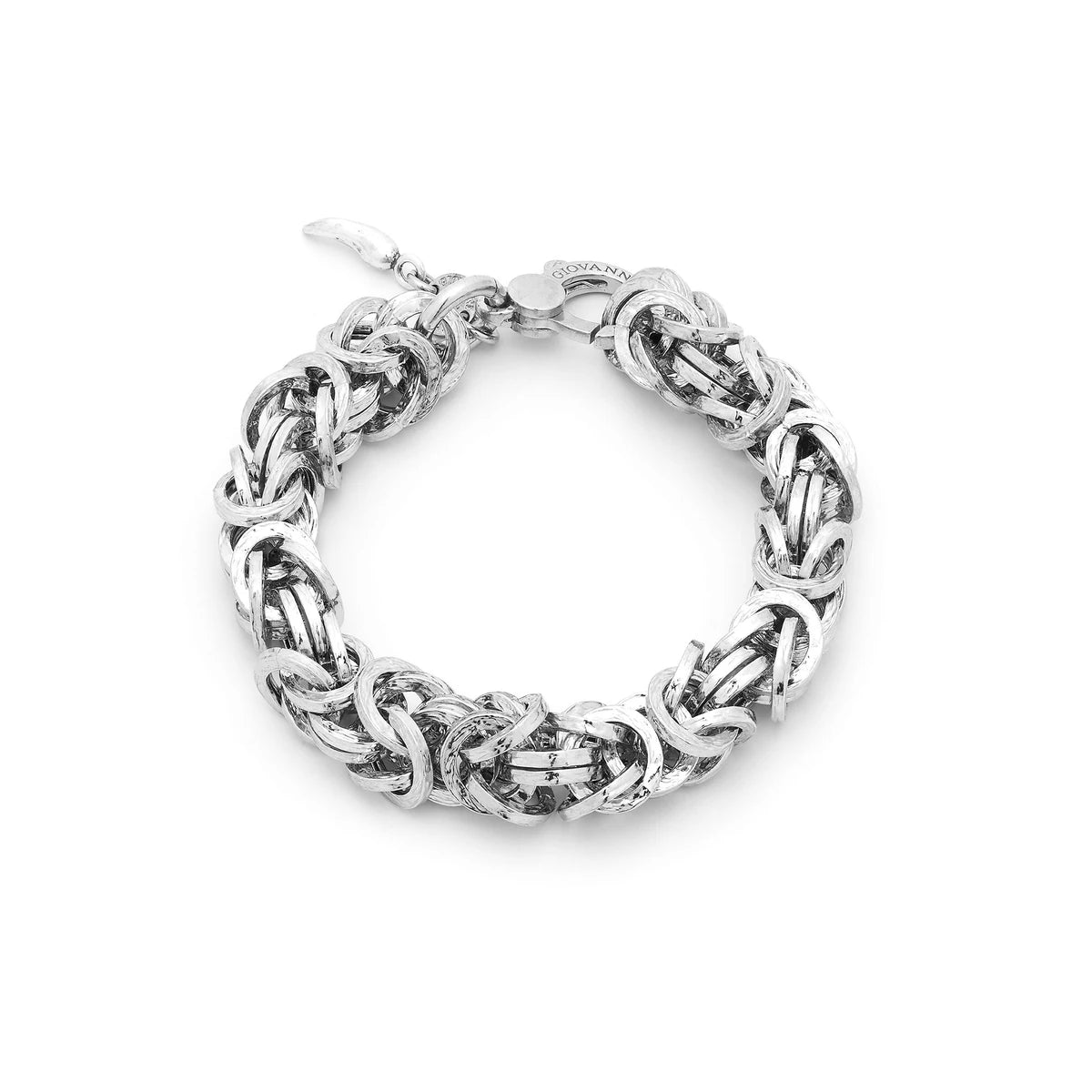 Bracciale Bizantina Martellata