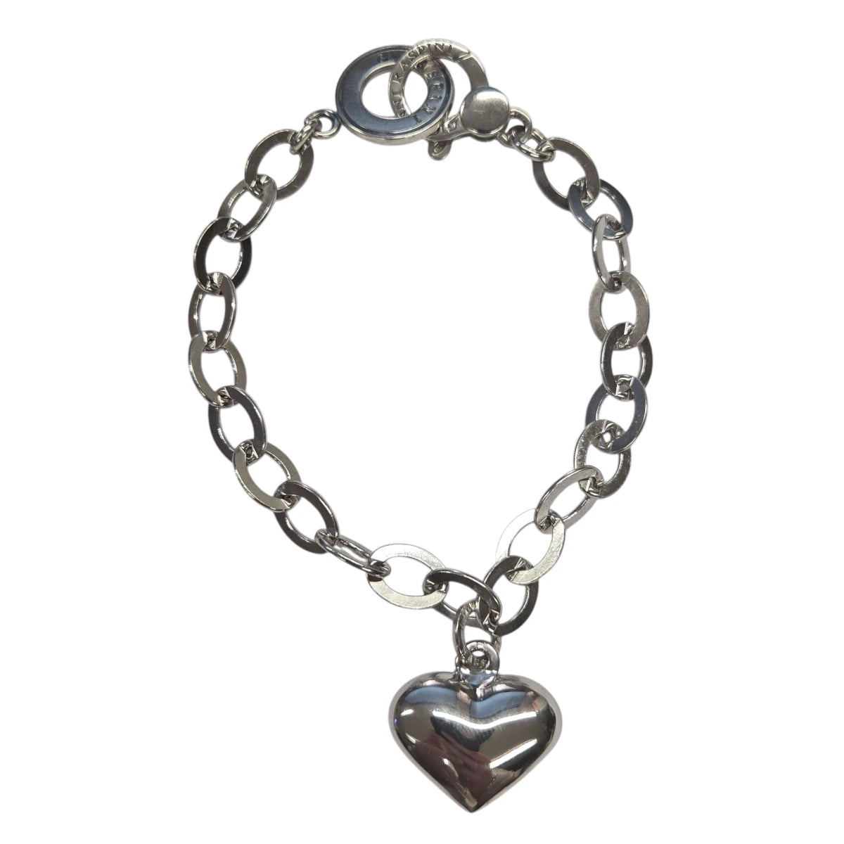 Bracciale Raspini Maglia Ovale con Cuore