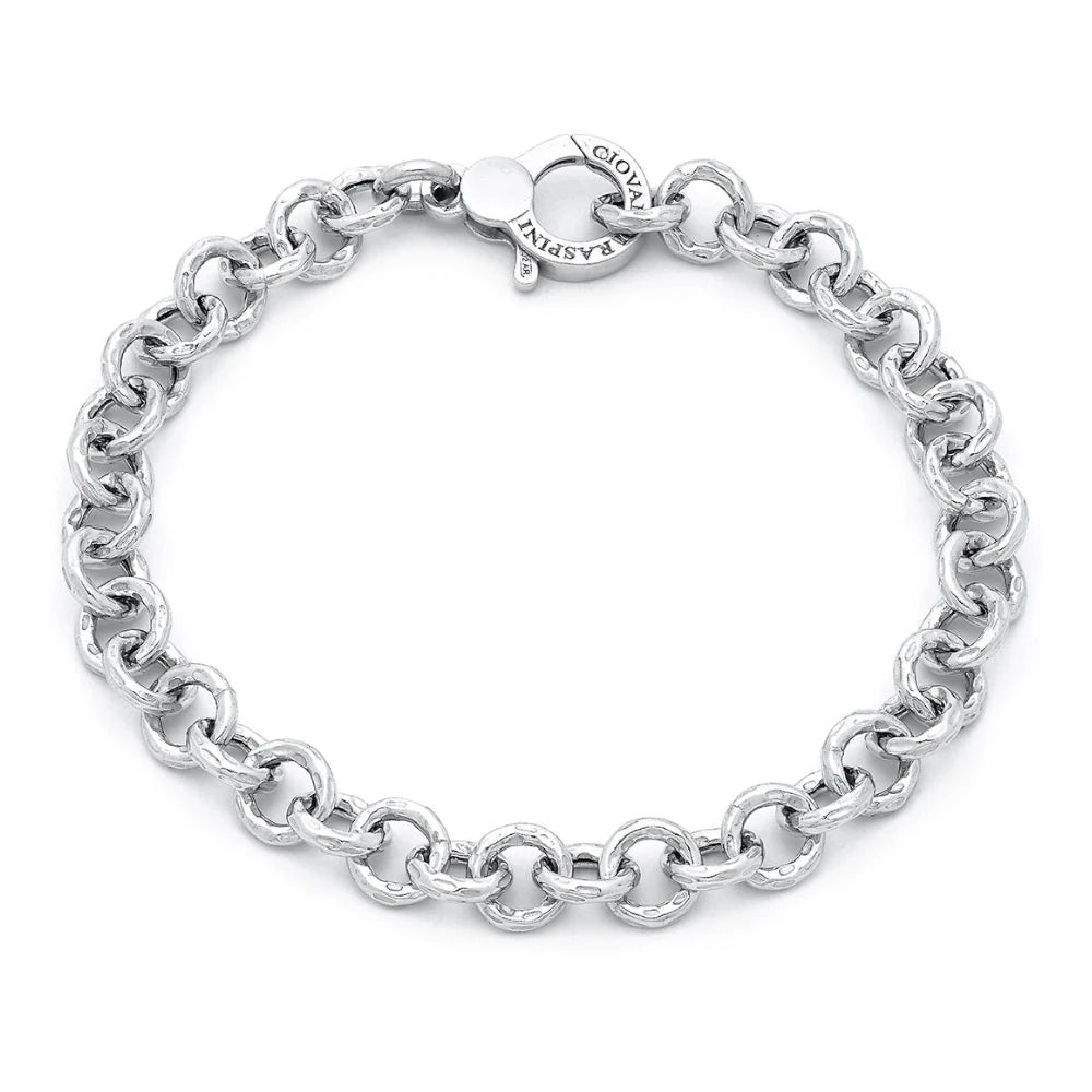 Bracciale Maglia Martellata