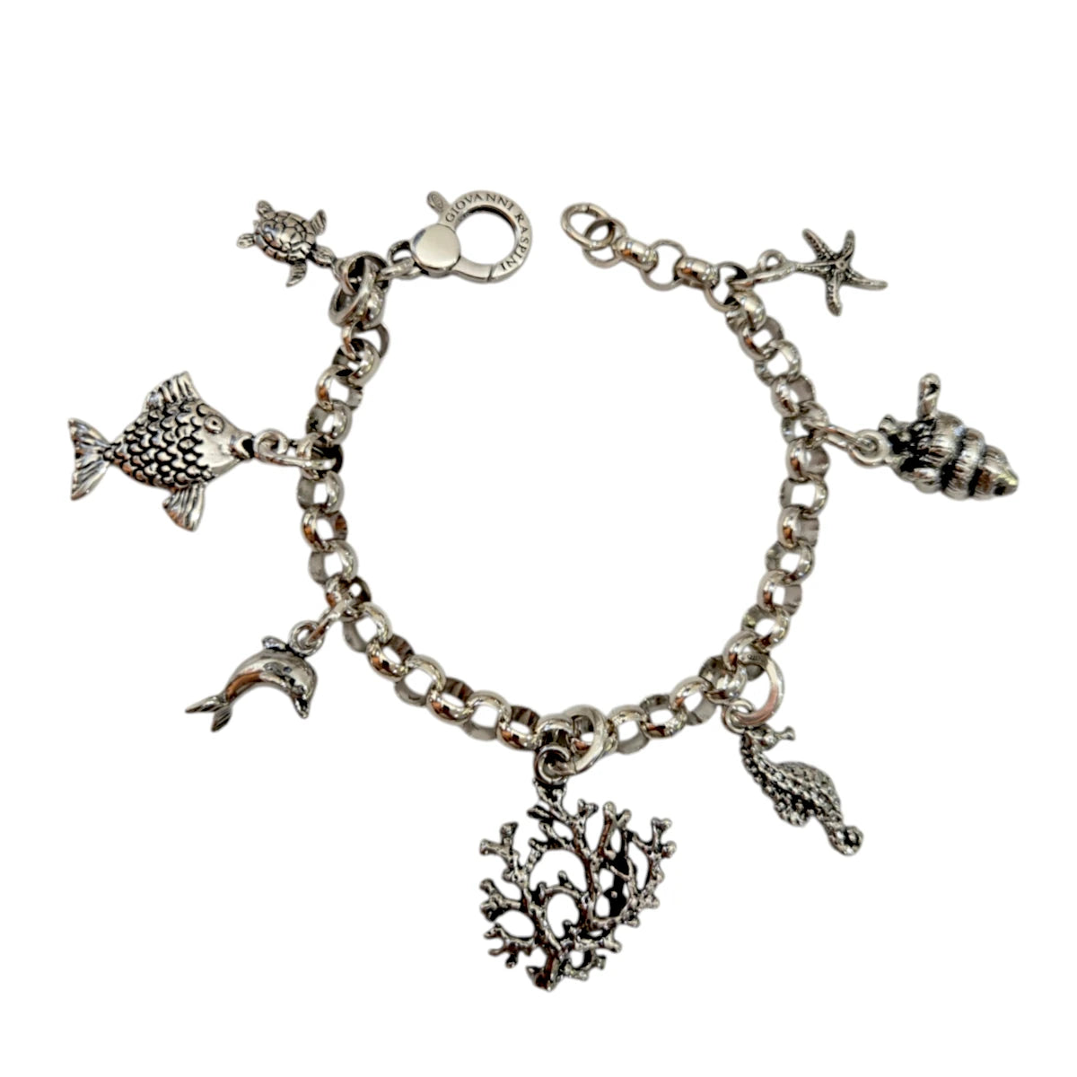 Bracciale Giovanni Raspini Multi charm mare