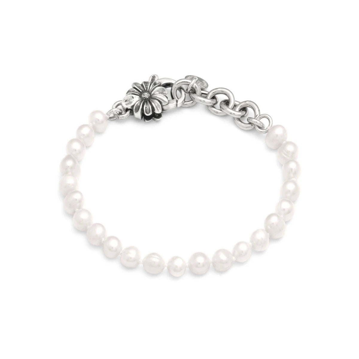 Bracciale Margherite Perle Piccole