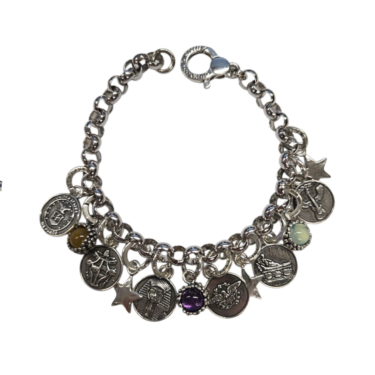 Bracciale Raspini Monete Perlage