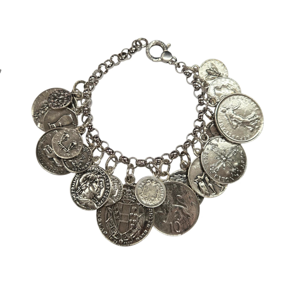 Bracciale Raspini Charm Monete