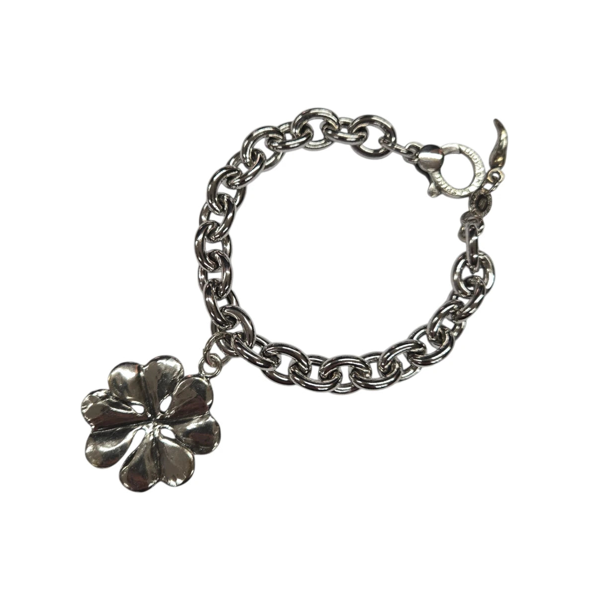 Bracciale Duetto  Raspini Charm Quadrifoglio Grande