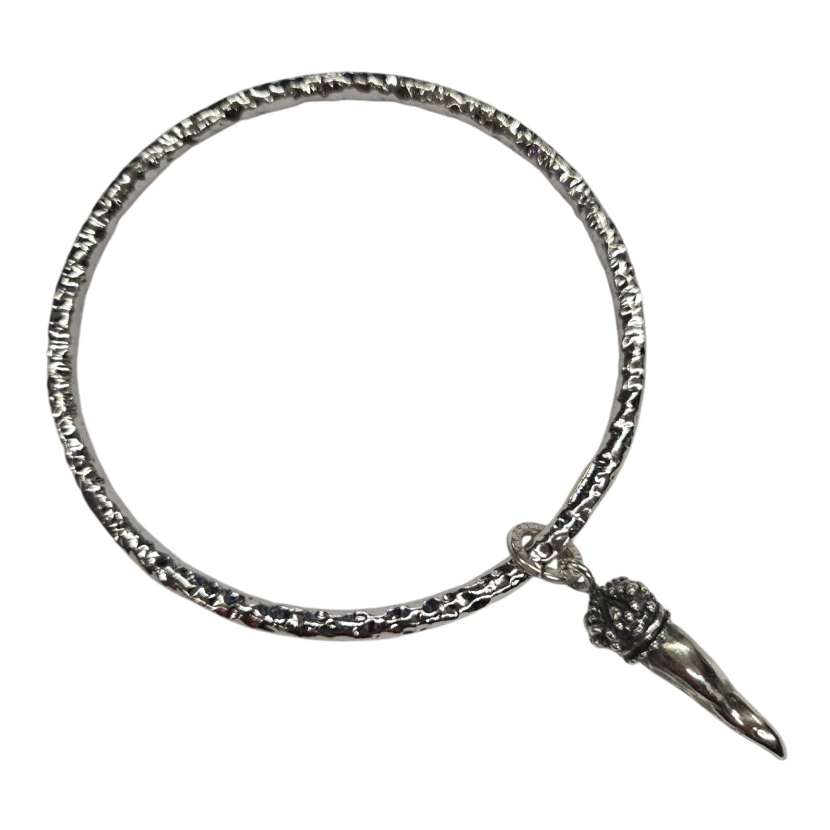 Bracciale Raspini Rigido Martellato con Corno