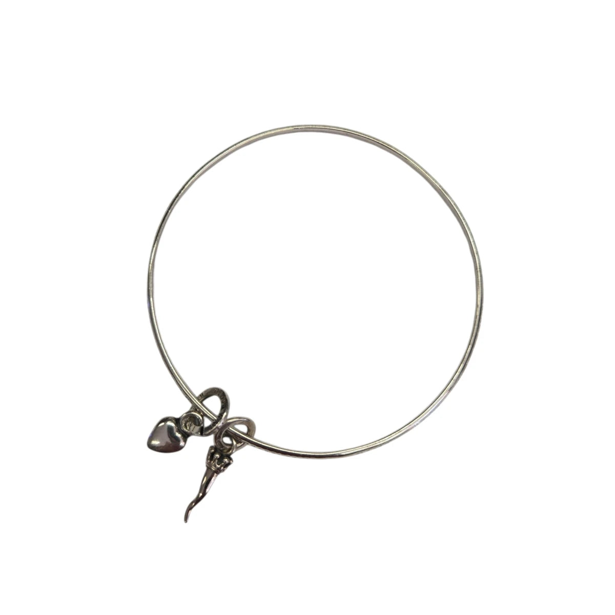 Bracciale Giovanni Raspini Rigido Cuore e Cornetto