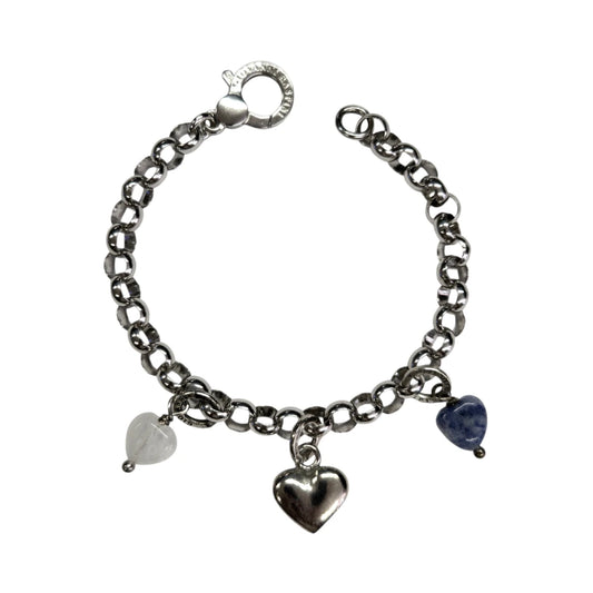 Bracciale Giovanni Raspini Rolò Tre Cuori