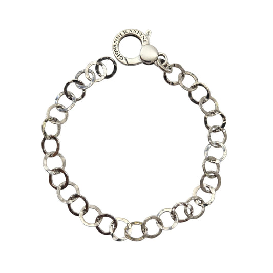 Bracciale Giovanni Raspini Rolò Piatta Martellata