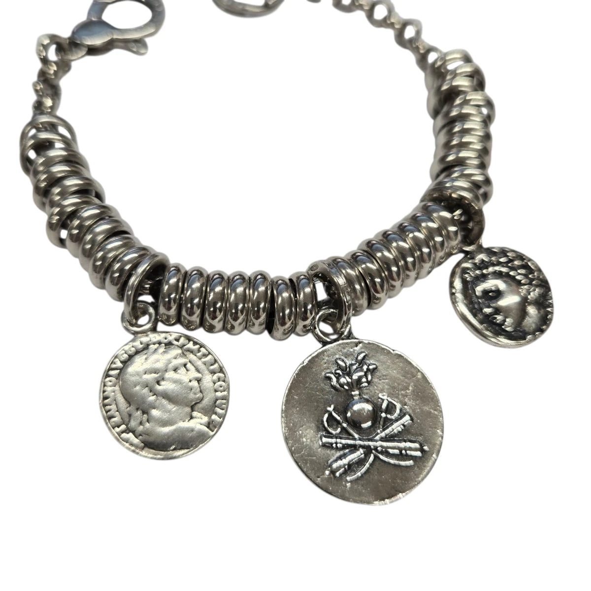 Bracciale Raspini Rondelle e Monete