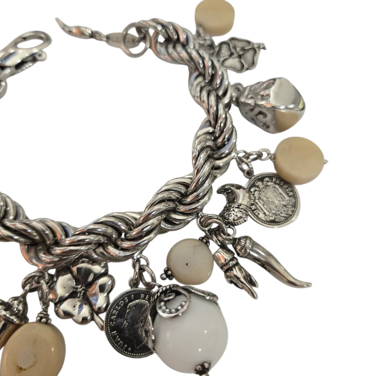 Bracciale Raspini Spirale Multi-charm Fortuna
