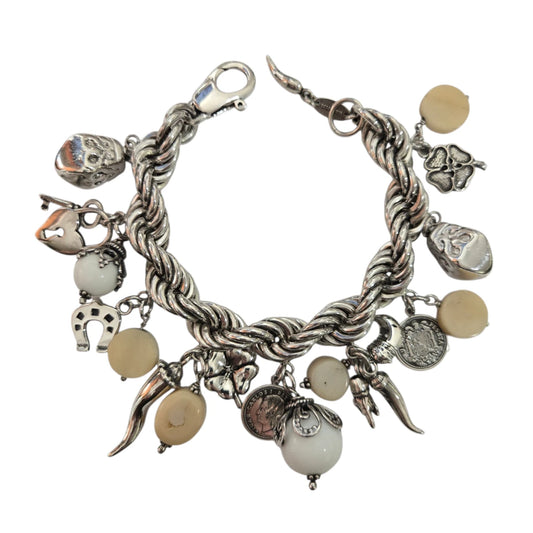Bracciale Raspini Spirale Multi-charm Fortuna