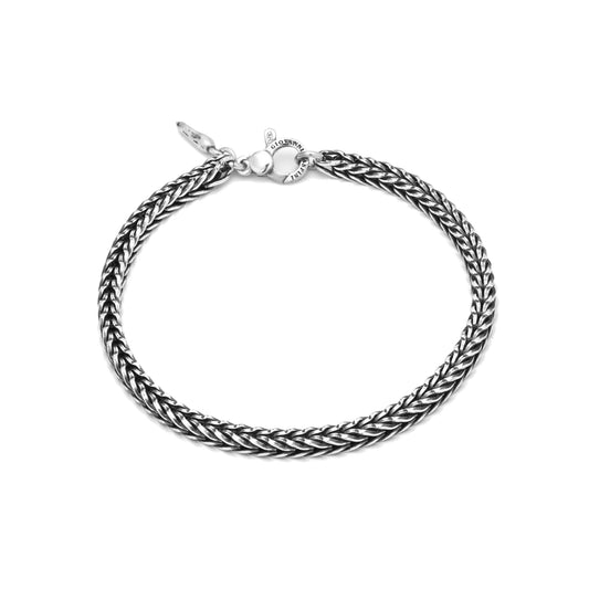 Bracciale Treccia Quadra