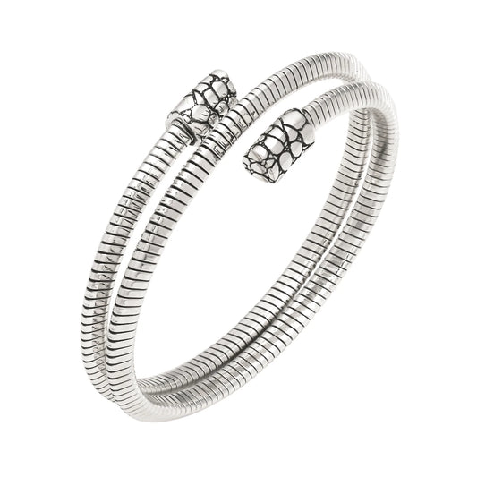 Bracciale Tubogas Doppio Croco Piccolo