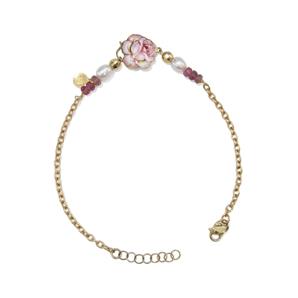 Bracciale Rosa Fioirellini Grandi
