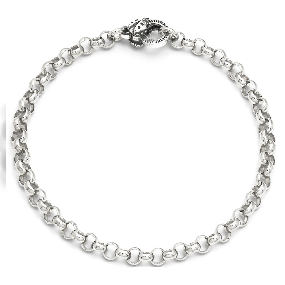 Bracciale Base Rolò Piccola Chiusura Coccinella