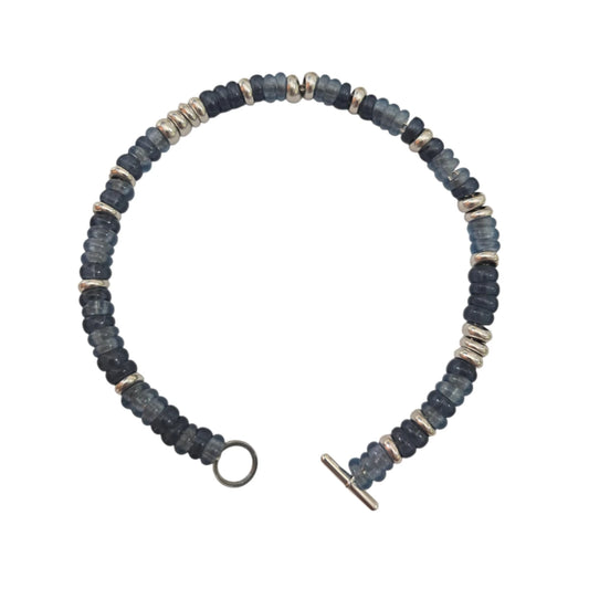 Bracciale DoDo rondelle pet blu