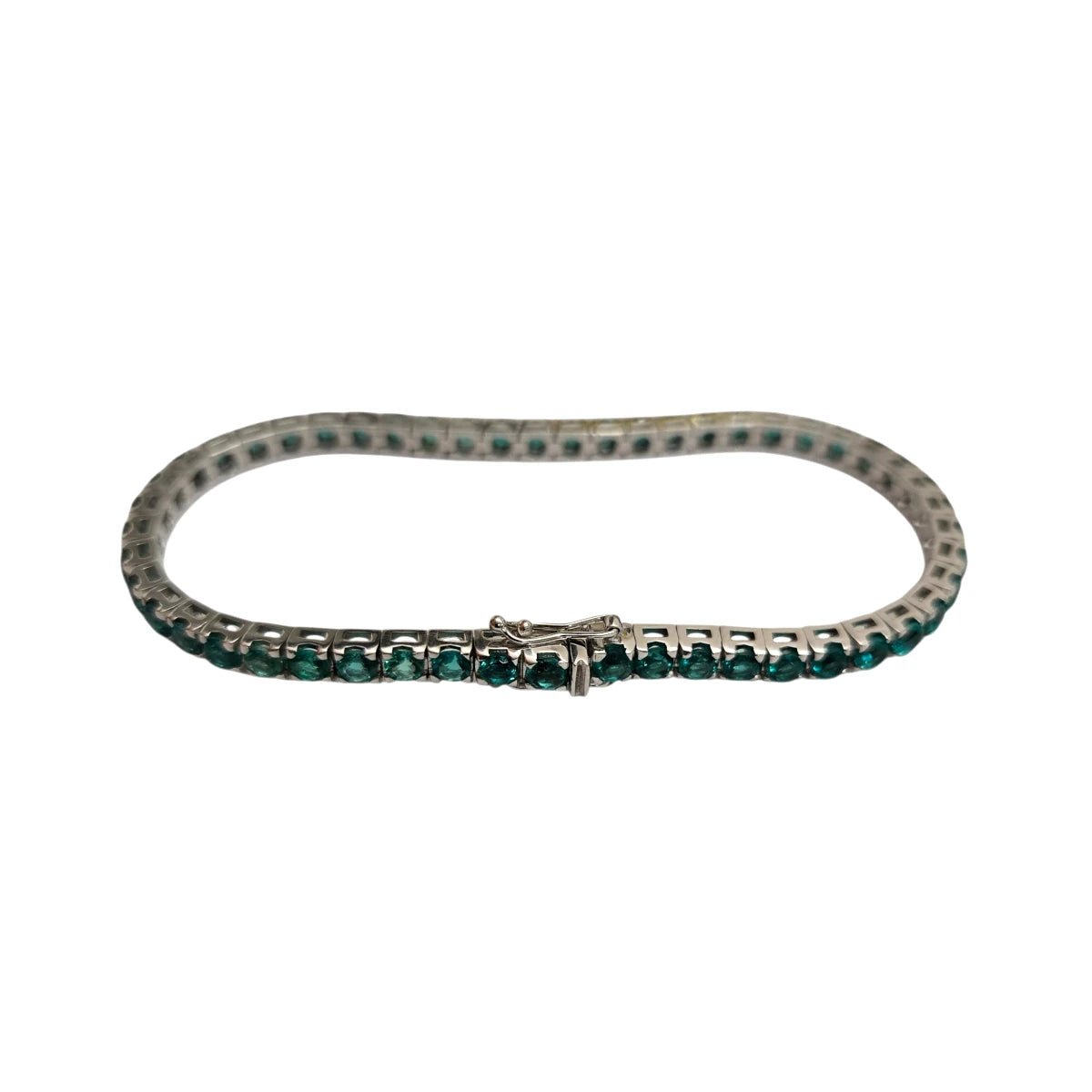 Bracciale Gioielli Di Valenza Tennis di Smeraldi