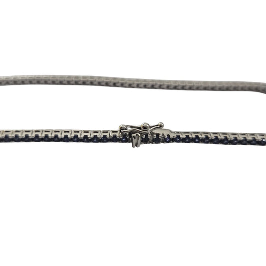 Bracciale Tennis Zaffiri e Diamanti