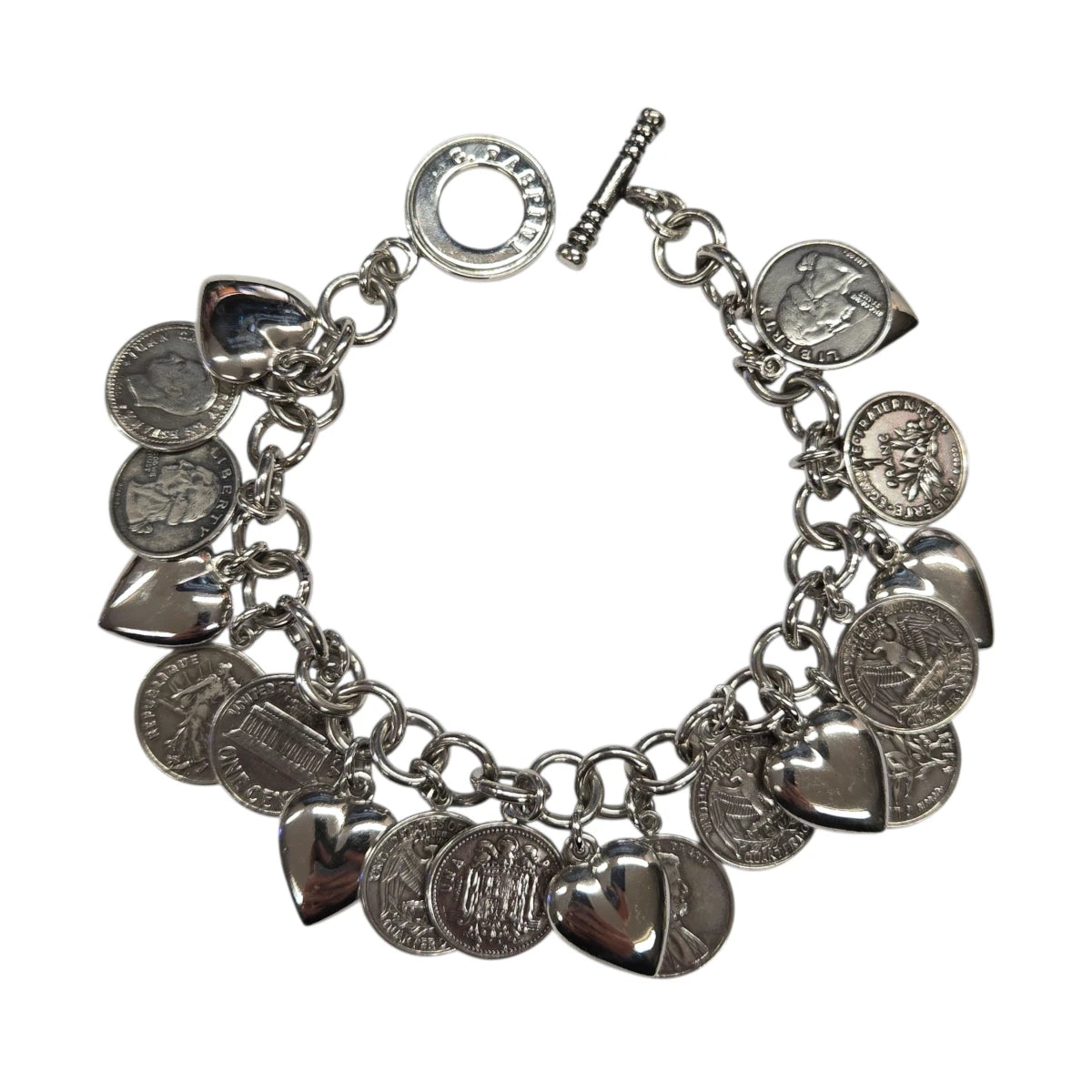 Bracciale Raspini Cuori e Monete