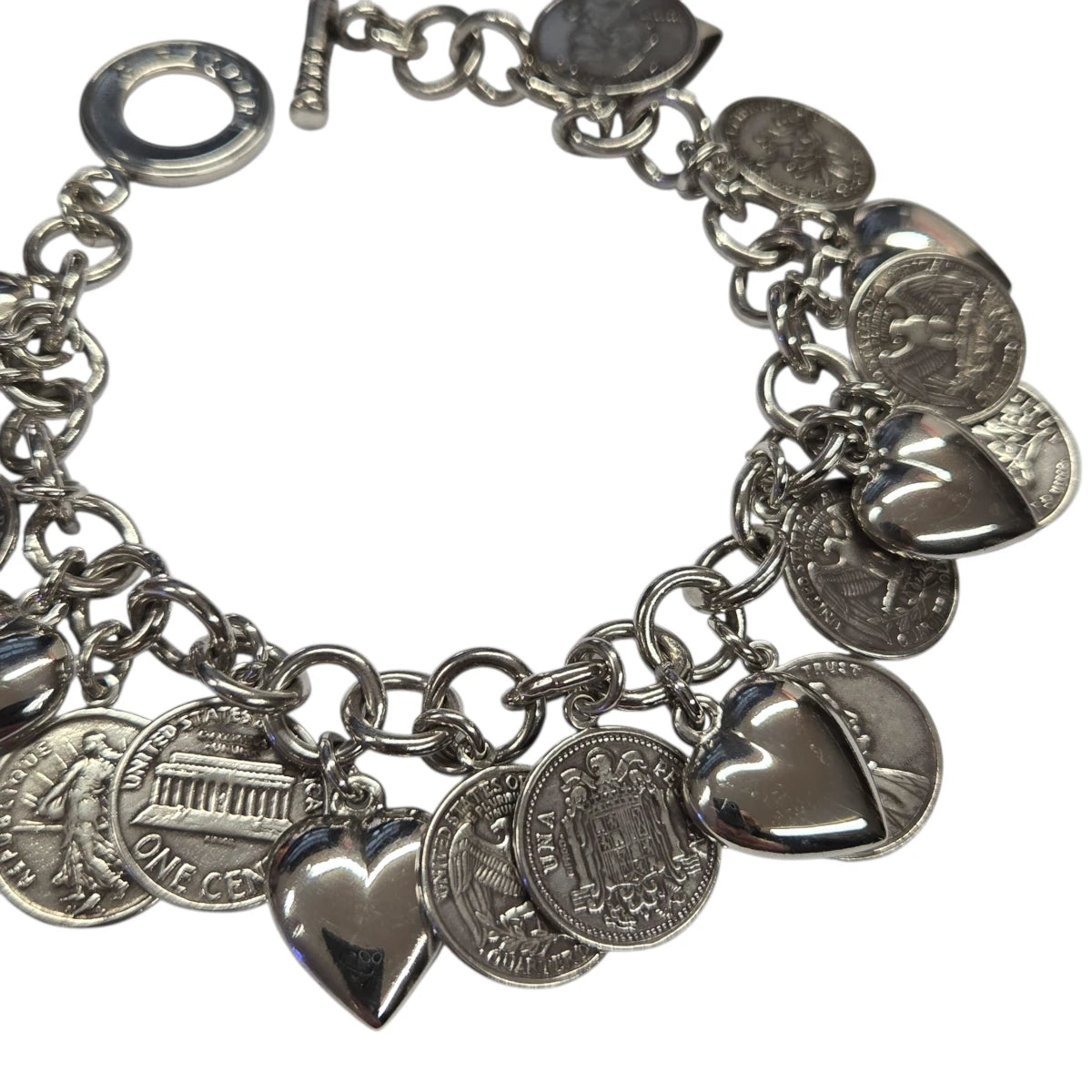 Bracciale Raspini Cuori e Monete