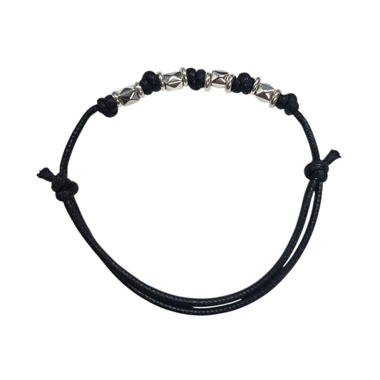 Bracciale DoDo Cordino borchie e rondelle