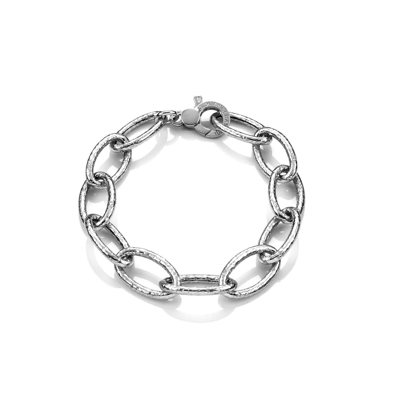 Bracciale Martellato ovale