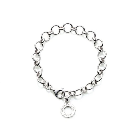 Bracciale Accessori Catena in Oro Bianco