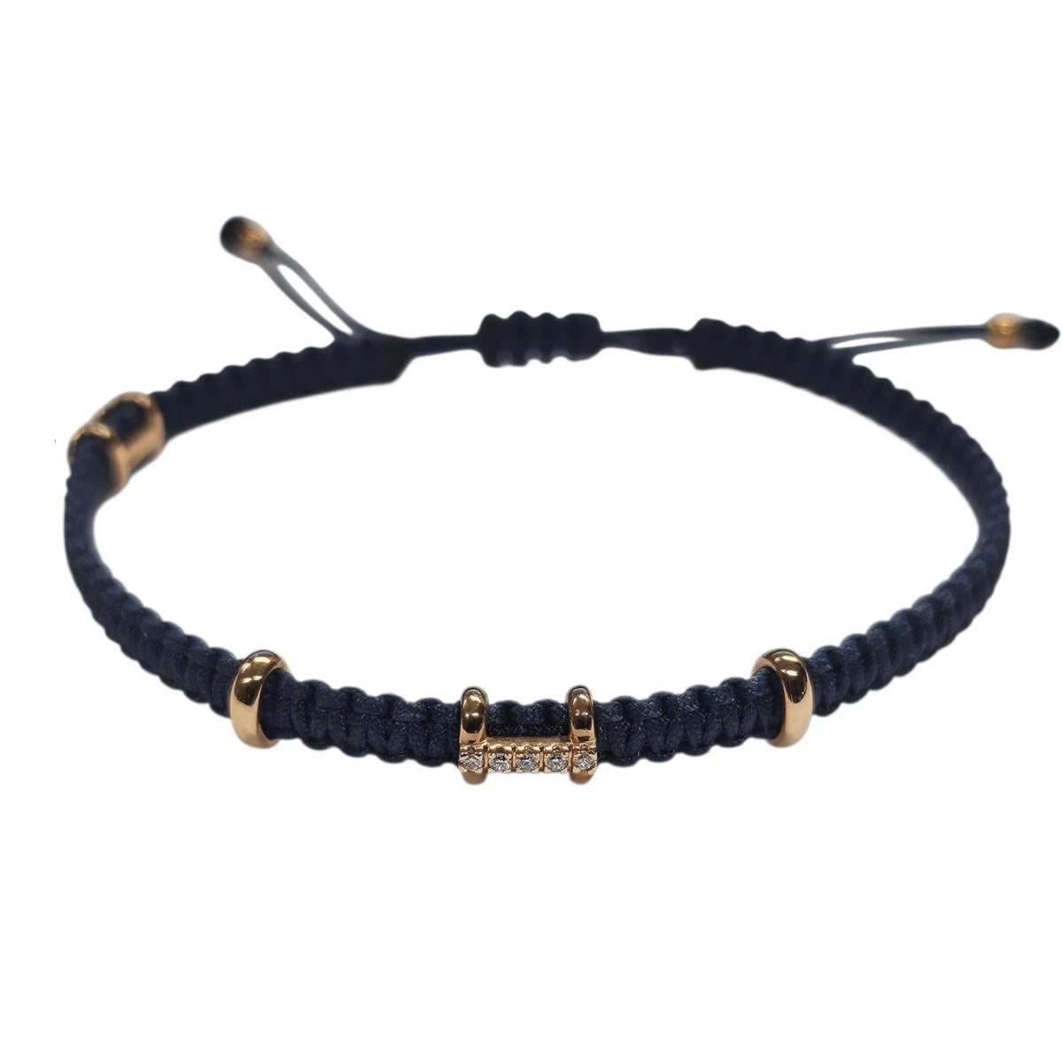Bracciale Simple Barretta Piccola con Diamanti