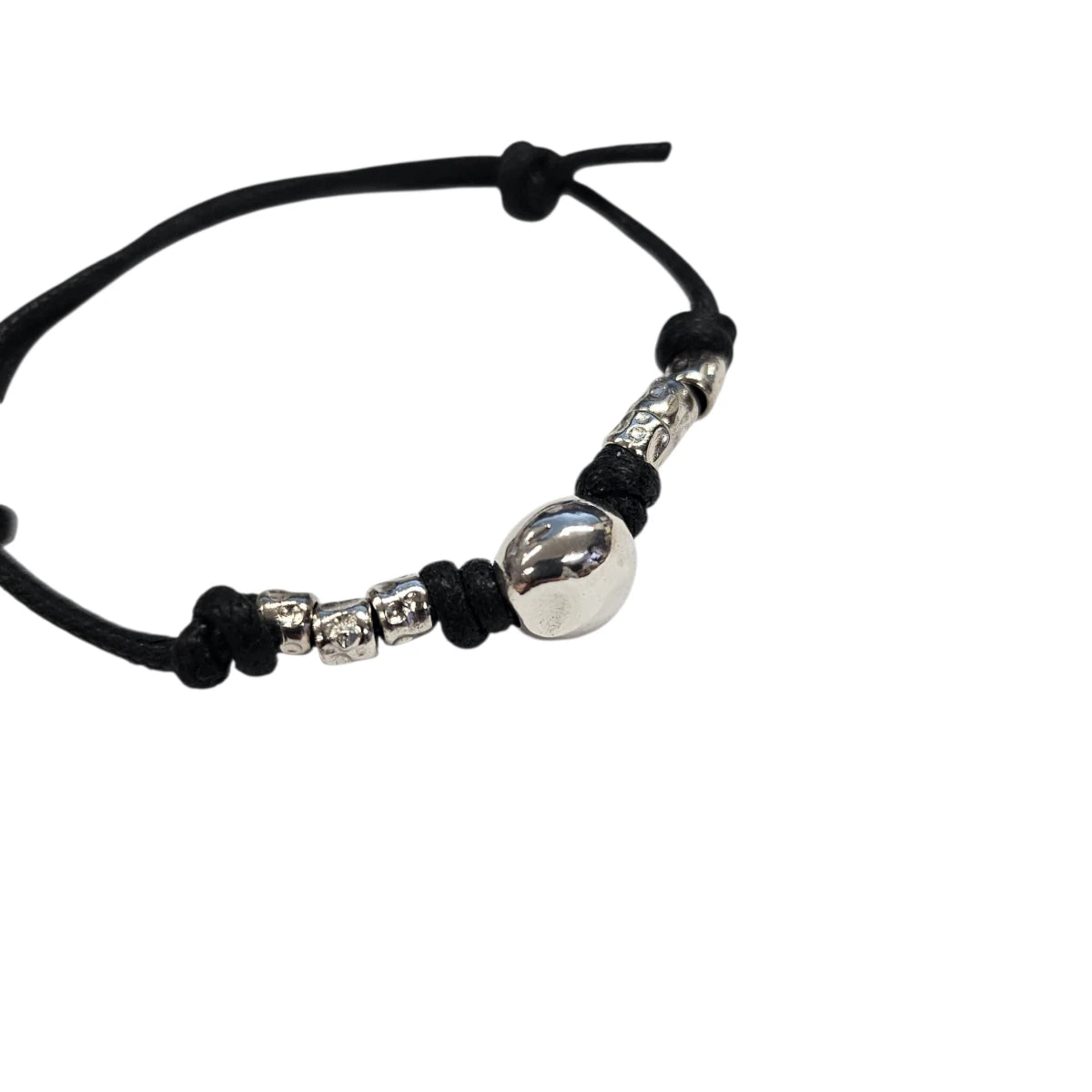 Bracciale Cordino DoDo 6 Granelli e una Pepita