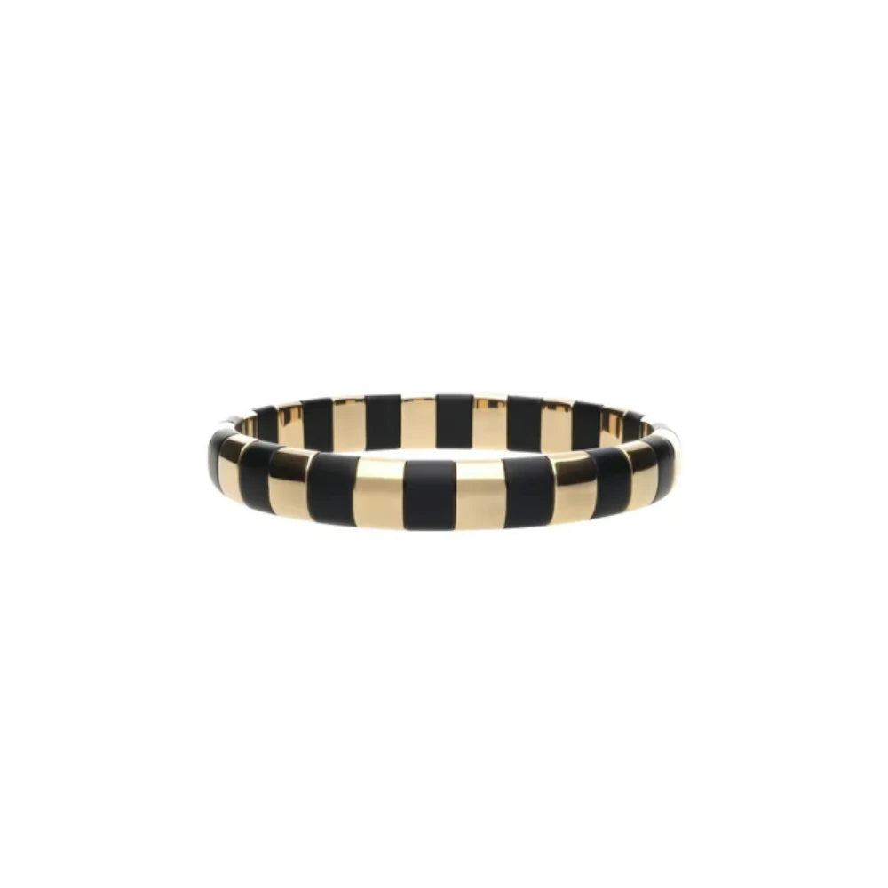 Bracciale Aura Pura Grande Oro e Nero