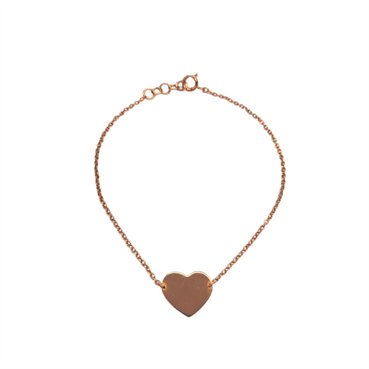 Bracciale Marco Gerbella cuore a lastra