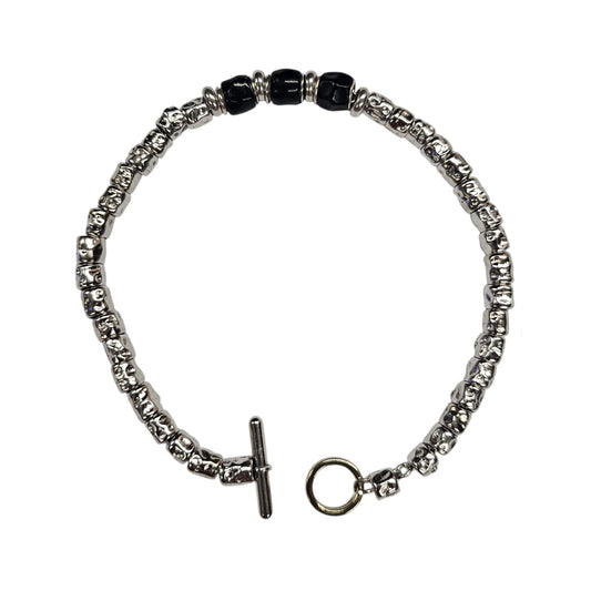 Bracciale DoDo Granelli con 3 Granelli Neri