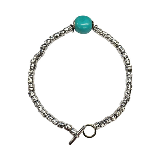 Bracciale DoDo Granelli con Pepita Azzurra