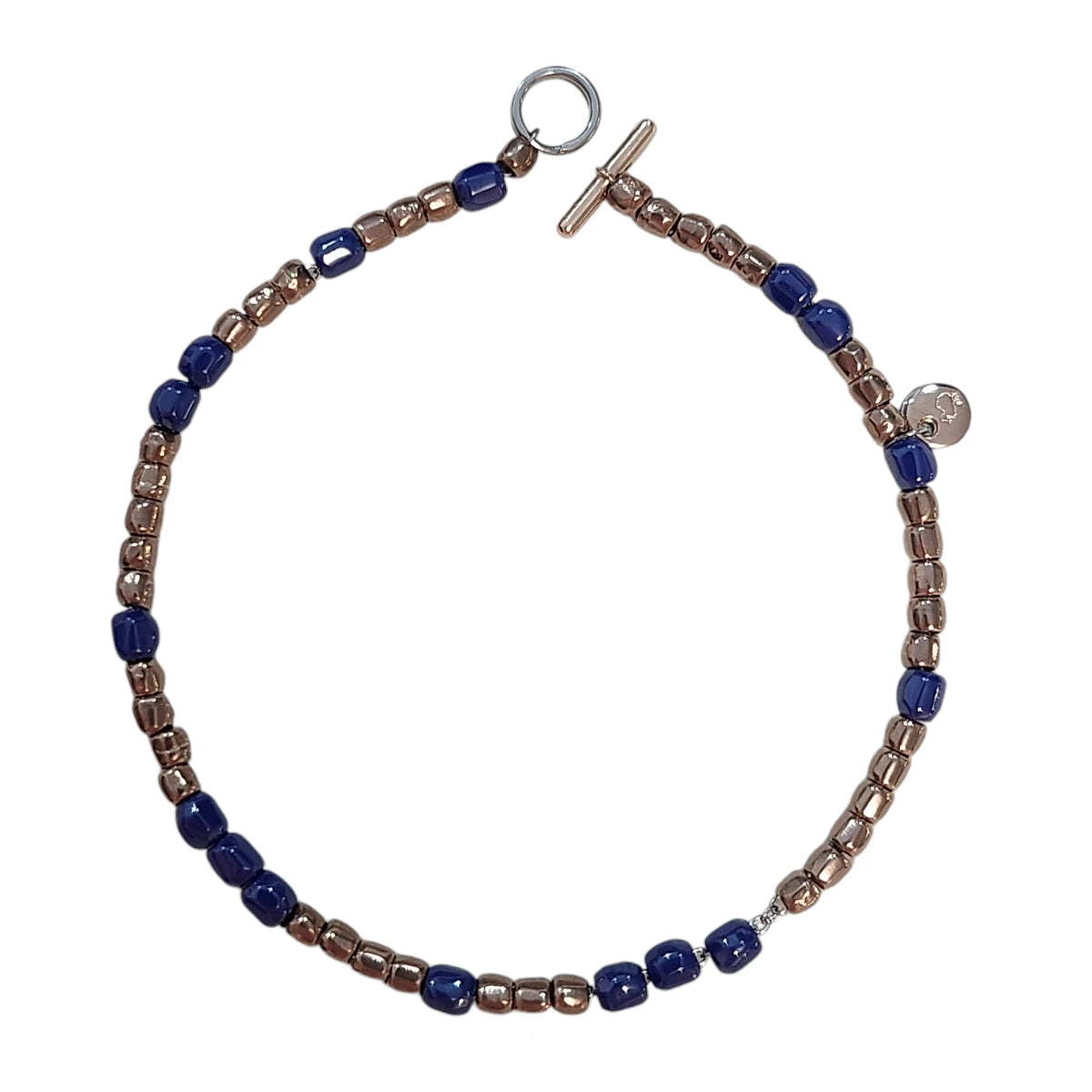 Bracciale DoDo mini-granelli blu