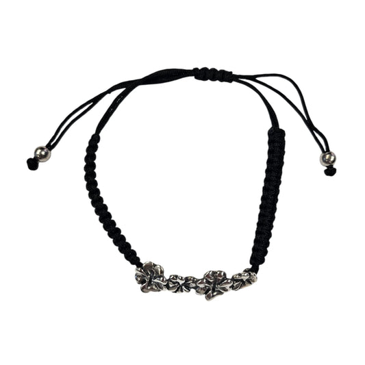 Bracciale Giovanni Raspini Cordino Quadrifogli