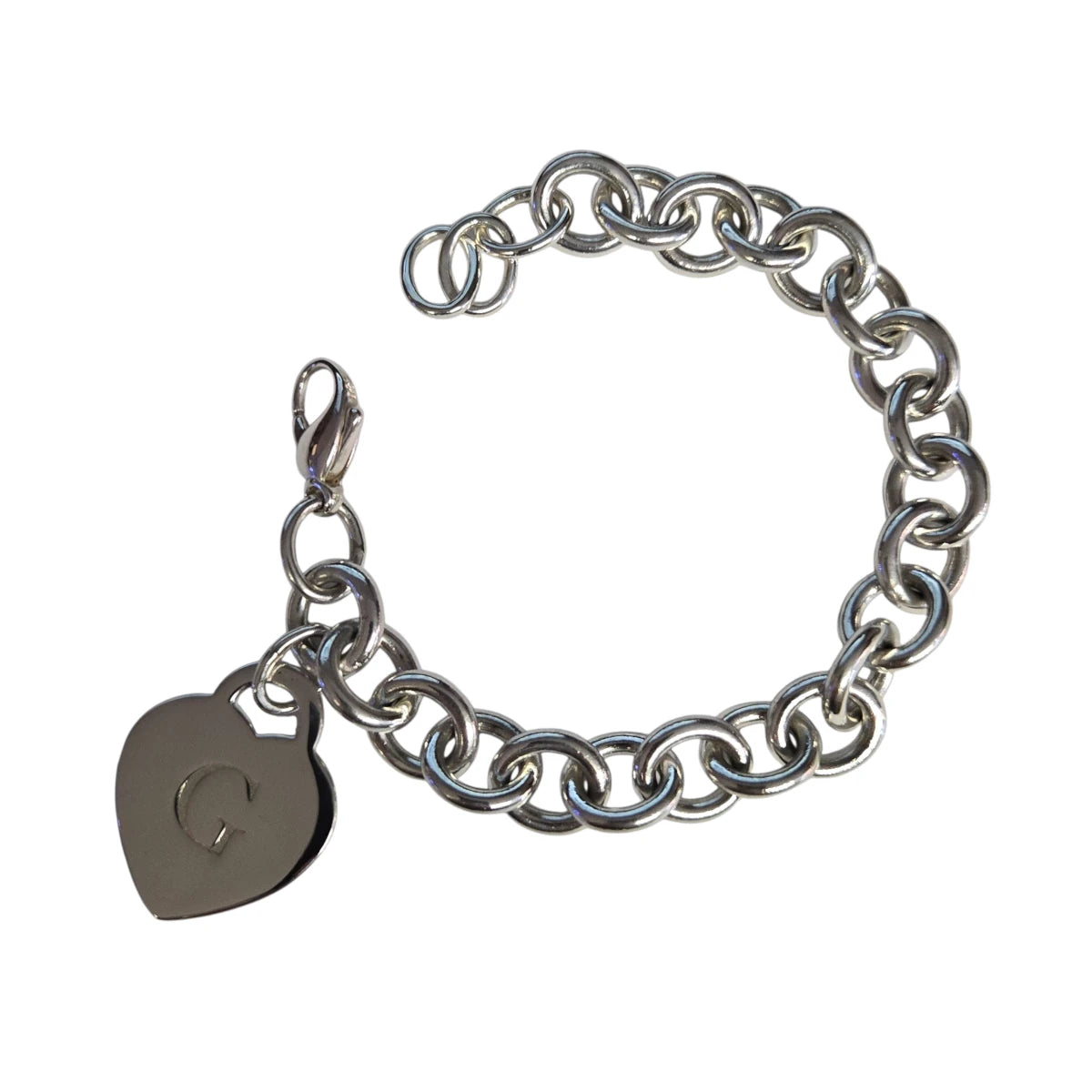 Bracciale Tiffany Heart Tag Lettera G
